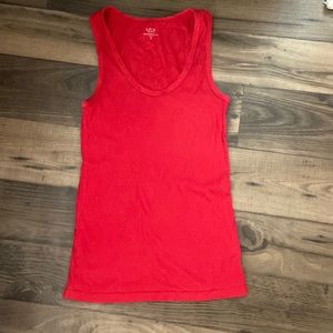 Red TankTop.  LOVE by GAP.  Size Small in women.
